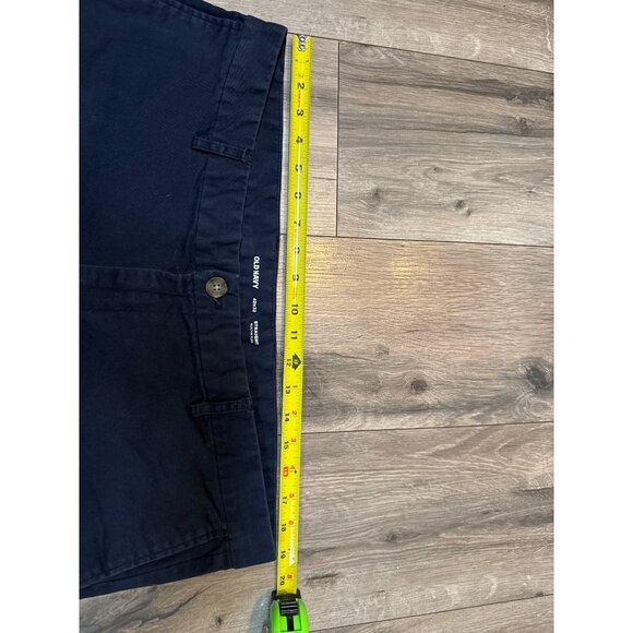 Old Navy Mens Straight Built-In Flex Navy Chino Pants Size 40x32 - Picture 3 of 6